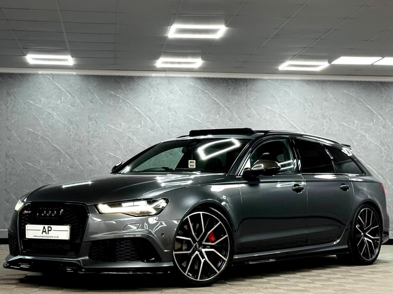 2018 Audi RS6 4.0T FSI Quattro RS 6 Performance 5dr Tip Auto FINAL EDITION ESTATE Petrol Semi Aut...