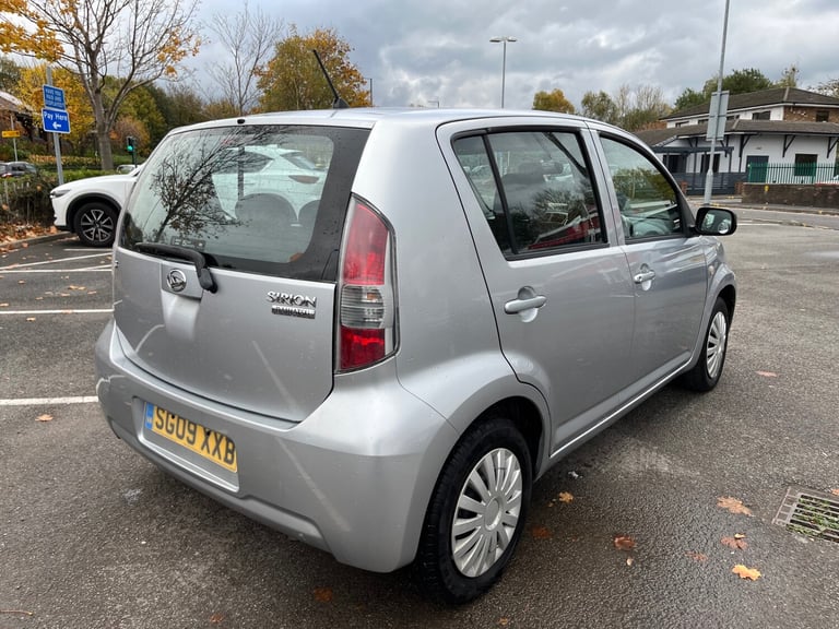 2009 Daihatsu Sirion 1.0 S 5dr HATCHBACK Petrol Manual