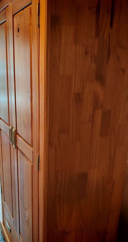 Pine wardrobe 