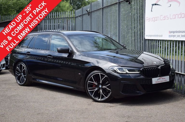 2020 BMW 5 Series 2.0 520d MHT M Sport Touring 5dr Diesel Hybrid Steptronic Euro 6 (s/s) (190 Est...