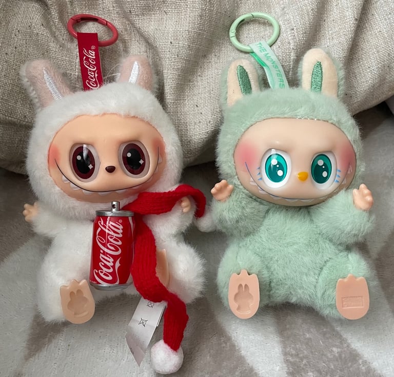 Labubu Lafufu plush toys x 2 