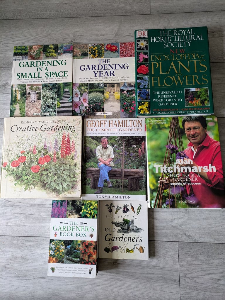 image for Gardening books - assorted
