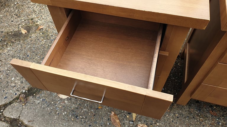 Bed side drawers x 2