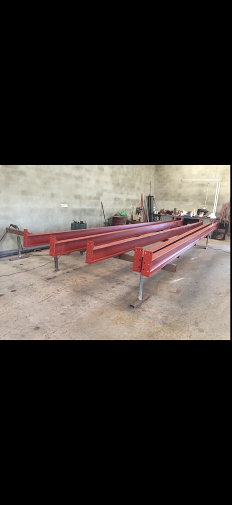 Farm shed steel frame 