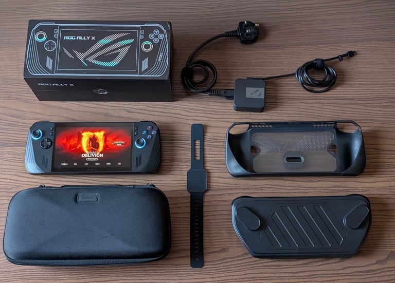 image for ASUS Rog Ally X + Grip and Case