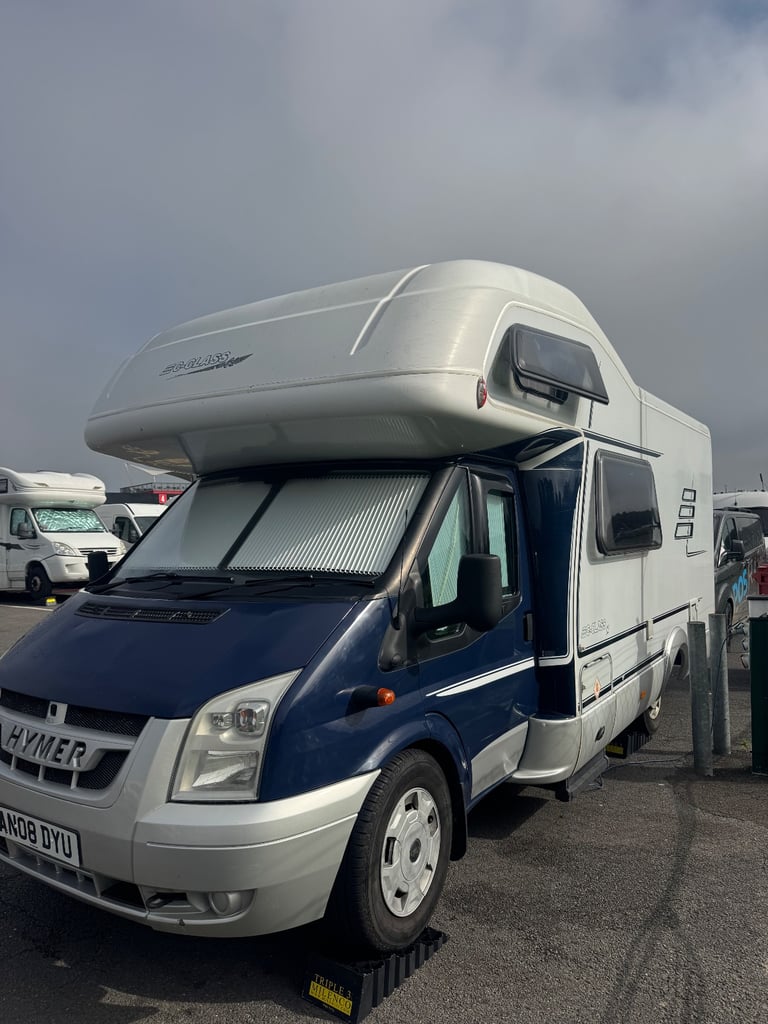 image for Ford transit hymer motorhome 6berth garage, awning/bike rack