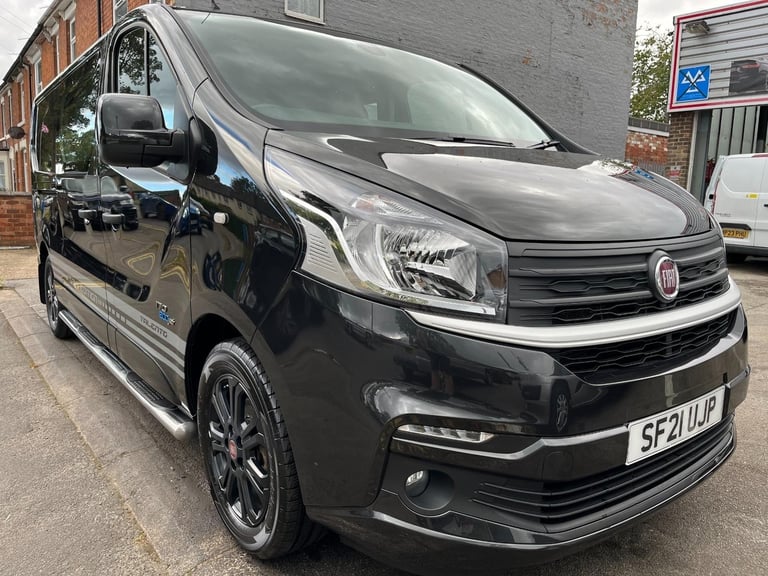 Fiat Talento Talento Tecnico MultiJet 170 LWB 6 Seat Crew Van Onyx Ed... 2021/21