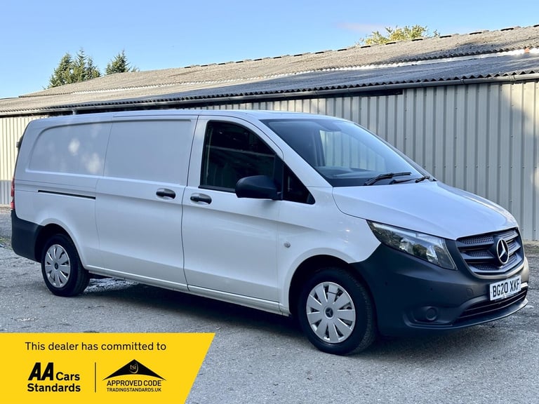 image for 2020 Mercedes-Benz Vito 2.1 114 CDI Pure RWD L3 Euro 6 (s/s) 5dr PANEL VAN Diesel Manual