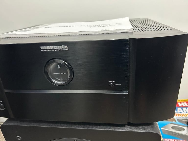 Marantz MM7055 Power Amplifier 5 channel RCA or Balanced XLR 140 wpc at 8 ohms