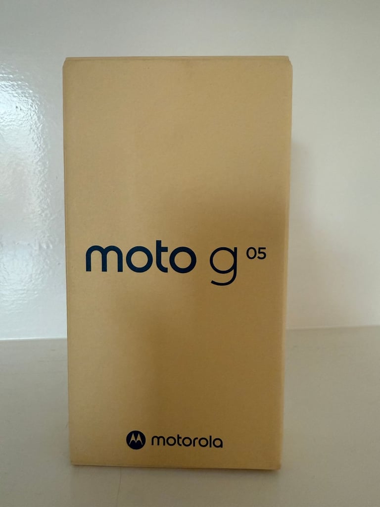 image for Motorola G 05 Denim Blue 64GB Brand New Sealed Mobile Phone