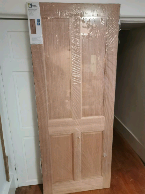 XL Joinery London 4 Panel External Hardwood Door 2032 x 813 x44mm(32)