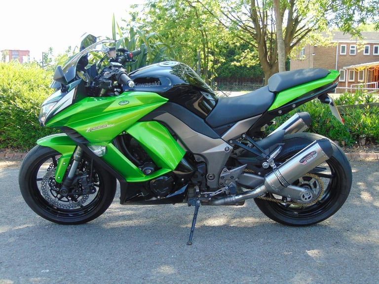 image for Kawasaki Z1000SX ZX1000 SX1000 2014 Green/ black sports tourer serviced new MOT 