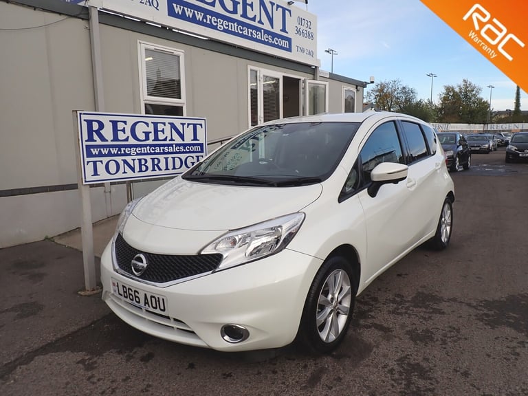 2016 Nissan Note 1.2 DIG-S Tekna Hatchback 5dr Petrol XTRON Euro 6 (s/s) (98 ps)