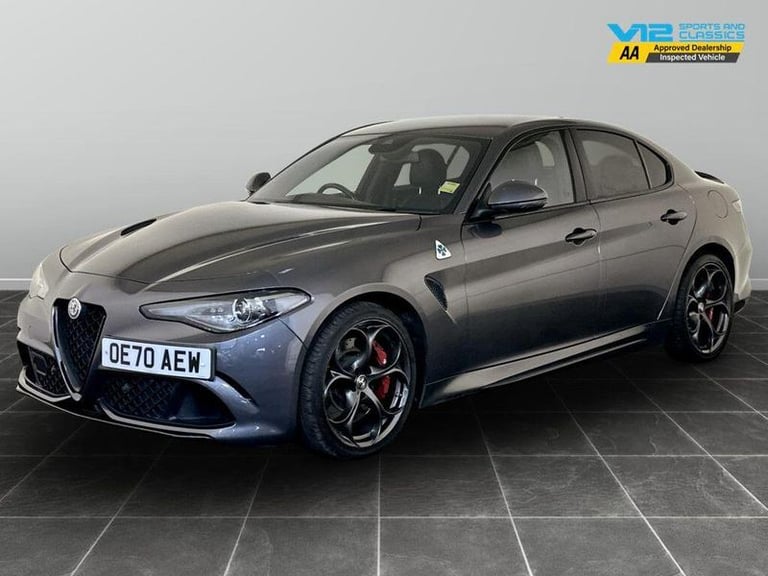 2020 Alfa Romeo Giulia 2.9 V6 Bi-Turbo Quadrifoglio Auto Euro 6 (s/s) 4dr Automatic Saloon Petrol...