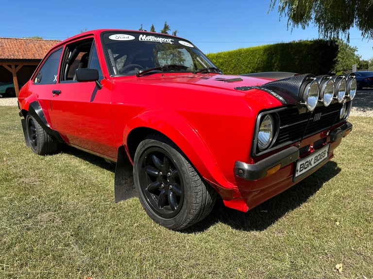 FORD ESCORT MK2 2.5 DURATEC RALLY CAR . Recent New Build. 