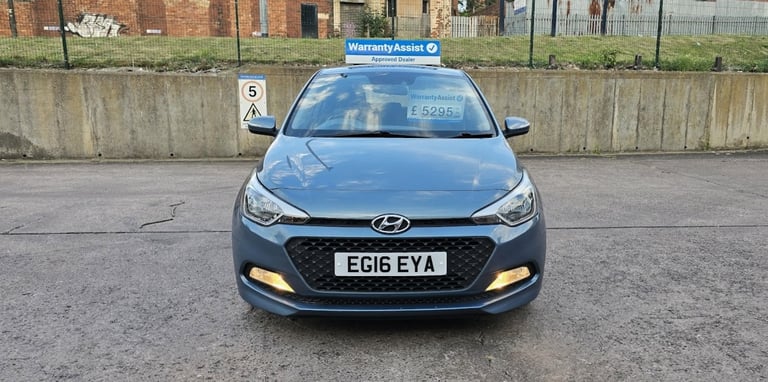 HYUNDAI I20 SE 1.2 Petrol 5dr 2016 *1 Year Warranty* ULEZ Free