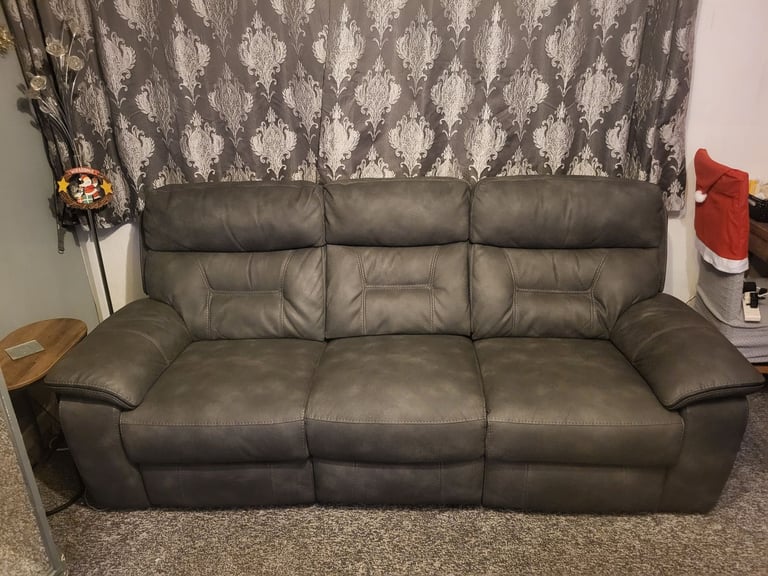 DFS Electric Recliner Sofa and Chair