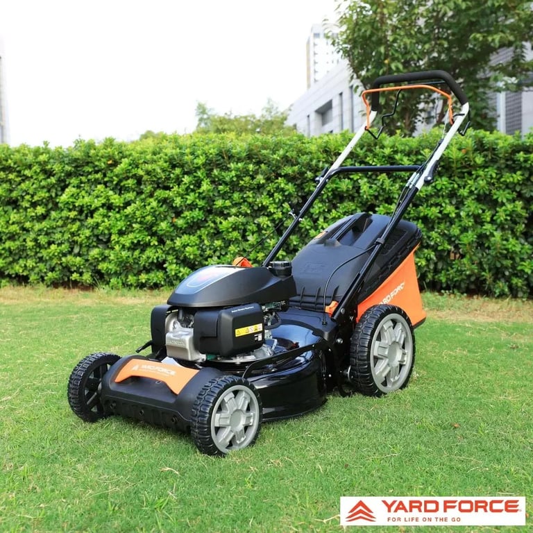 Yardforce GMH51 167cc Honda Engine 51cm Self-Propelled Petrol Lawn Mower Honda Engine Lawnmower