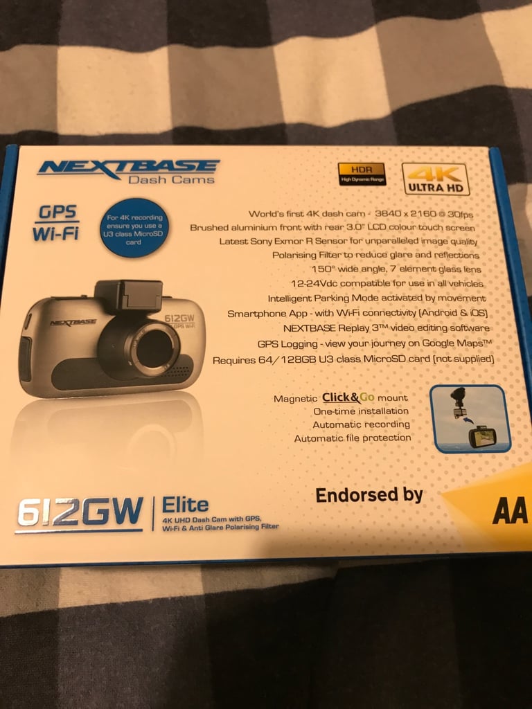  Nextbase dash cam 612GW