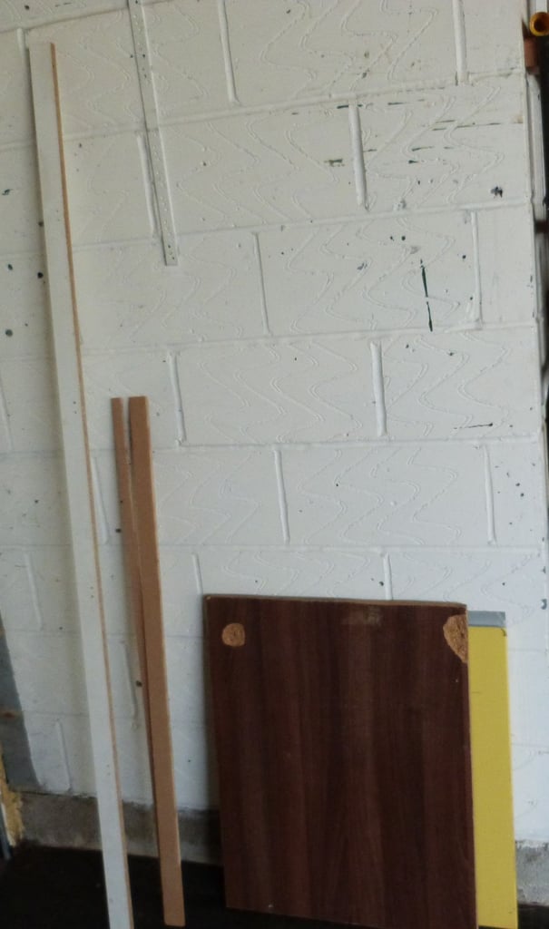 New Kitchen door & piece of veneered chipboard