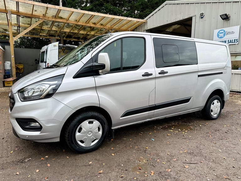 2019 Ford Transit Custom 2.0 EcoBlue 130ps Low Roof D/Cab Trend Van PANEL VAN DIESEL Manual
