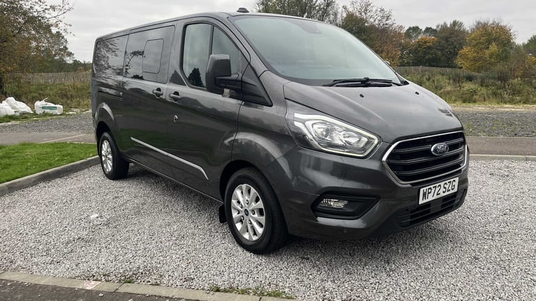 2022 Ford Transit Custom 2.0 EcoBlue 170ps Low Roof D/Cab Limited Van Auto Other Diesel Automatic