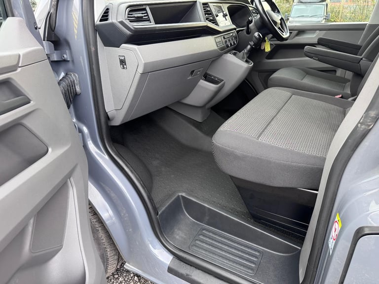 2022 Volkswagen Transporter T6.1 Highline 150 BHP. Pure Grey. 6 Sp Manual. AC. 