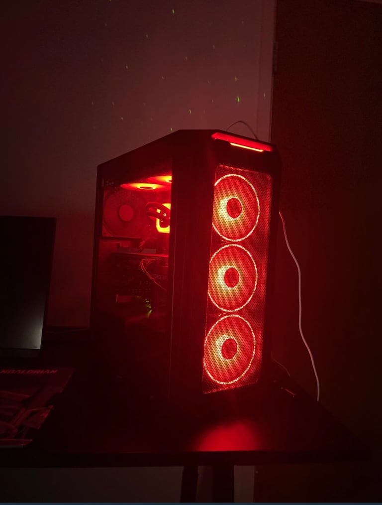 image for rtx gaming pc, monitor and kbm