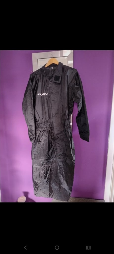 Ixon motorbike waterproof suit all in one