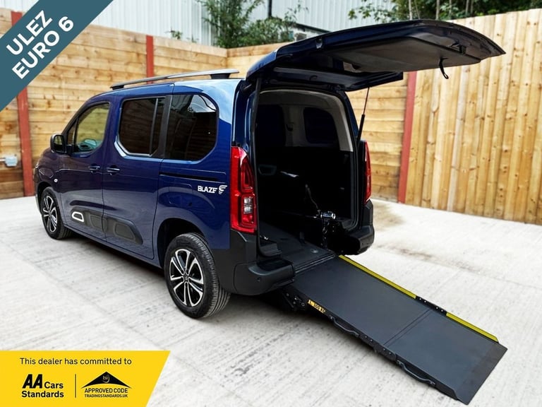 2020 Citroen Berlingo 3 Seat Wheelchair Accessible Disabled Access Vehicle WAV MPV Diesel Manual