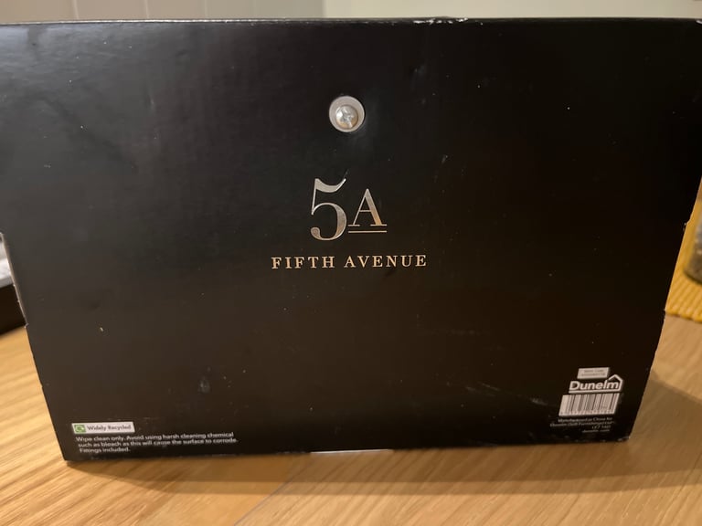 Matching loo roll and towel holder 