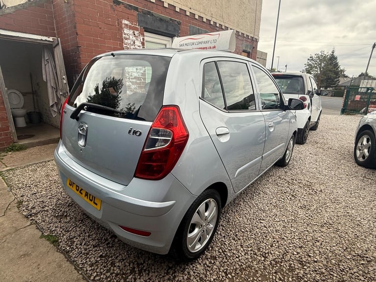 2012 Hyundai i10 1.2 Active Euro 5 5dr HATCHBACK Petrol Manual
