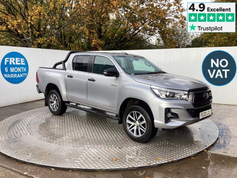 2020 Toyota Hilux D-4D Invincible X 4X4 A/C Euro 6 **NO VAT** Pickup Diesel Automatic