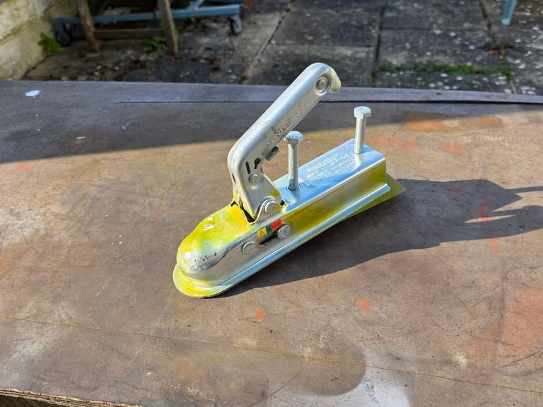 image for Trailer Towing Hitch / Coupling in Pressed Steel New/Unused
