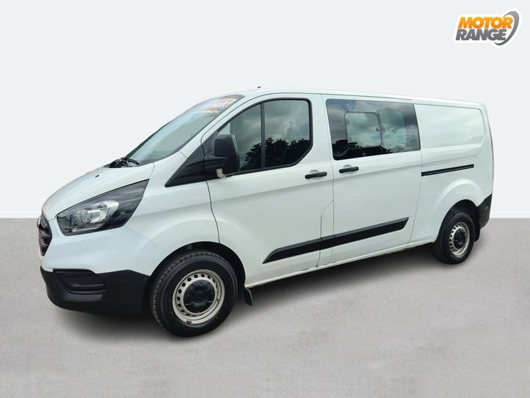 2022 Ford Transit Custom 2.0 EcoBlue 105ps Low Roof D/Cab Leader Van LWB Crew Van DIESEL Manual