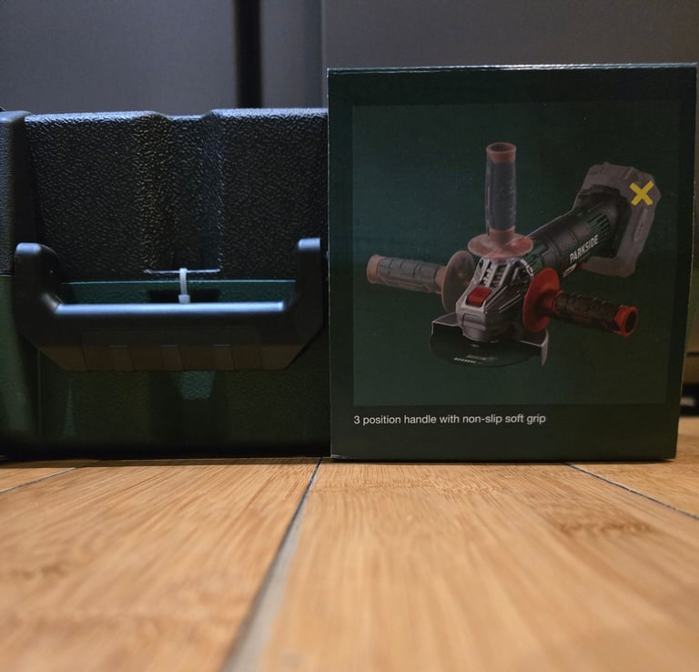 £35 New Parkside 20V Cordless Angle Grinder – Bare Unit x20v team