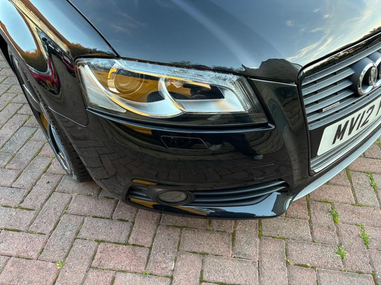  Audi A3 2.0 TFSI Black Edition S Tronic quattro Euro 5 3dr Petrol Automatic