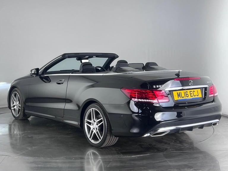 2016 Mercedes-Benz E Class E220 BlueTEC AMG Line Premium 2dr 7G-Tronic CONVERTIBLE DIESEL Automatic