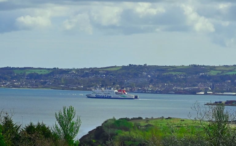 Beautiful Antrim Road apartment with a sea view  