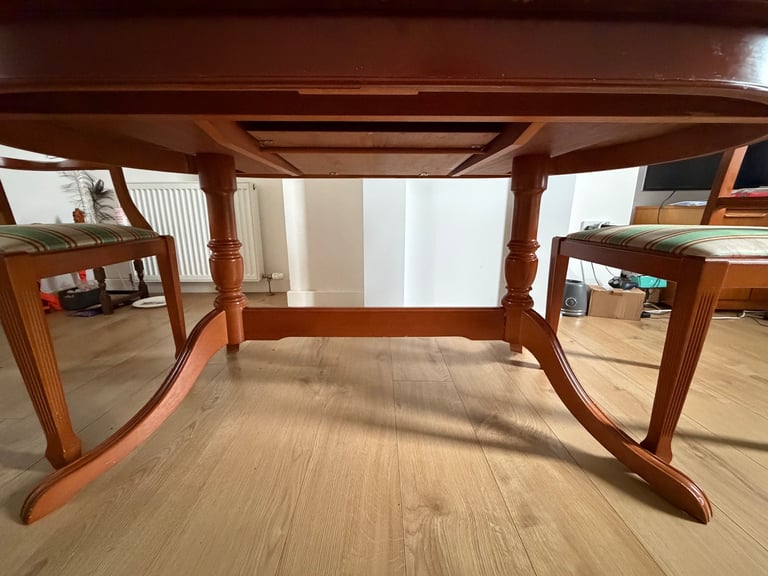 Dining table and chairs, reduced from £150
