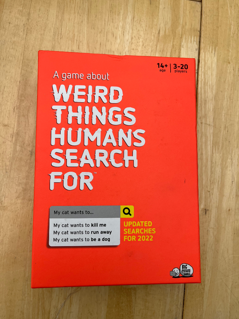 Weird Things Humans Search For: An Adult Board Game About The Strange Side Of Google