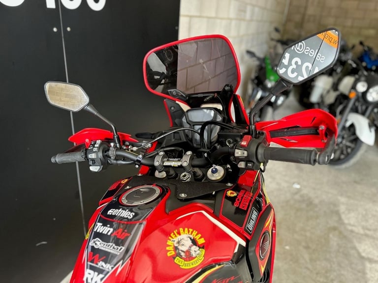 STUNNING LOW MILEAGE 2016/16 HONDA CRF1000 AFRICA TWIN DCT MOTORCYCLE 