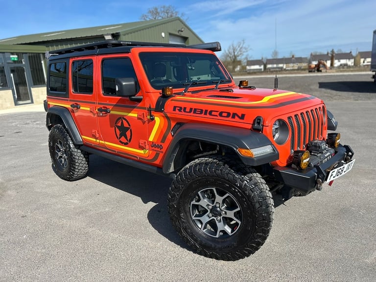 2018 Jeep Wrangler 2.2 MultiJetII Rubicon SUV 4dr Diesel Auto 4WD Euro 6 (s/s) (200 ps) SUV Diese...