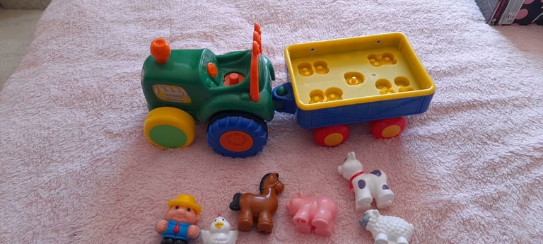 Kiddieland Farm Tractor & Trailer