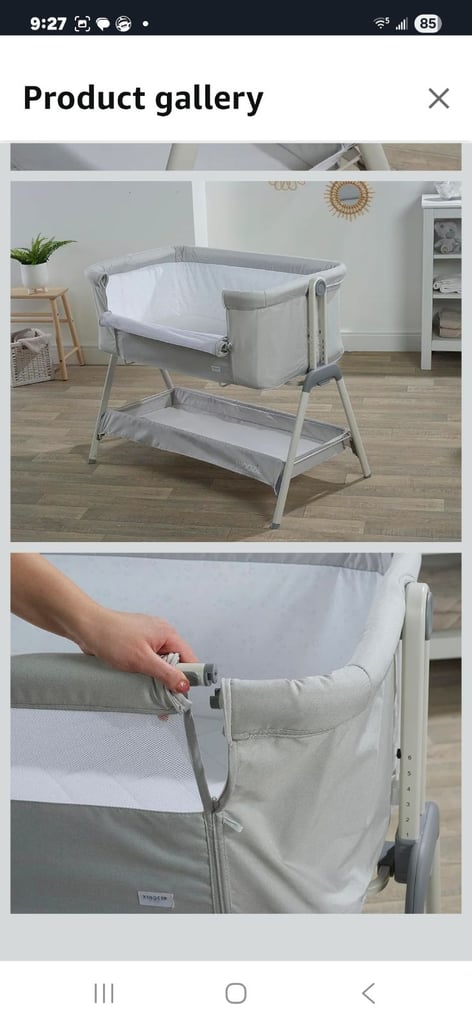 image for Bedside crib 0 to 6 months
