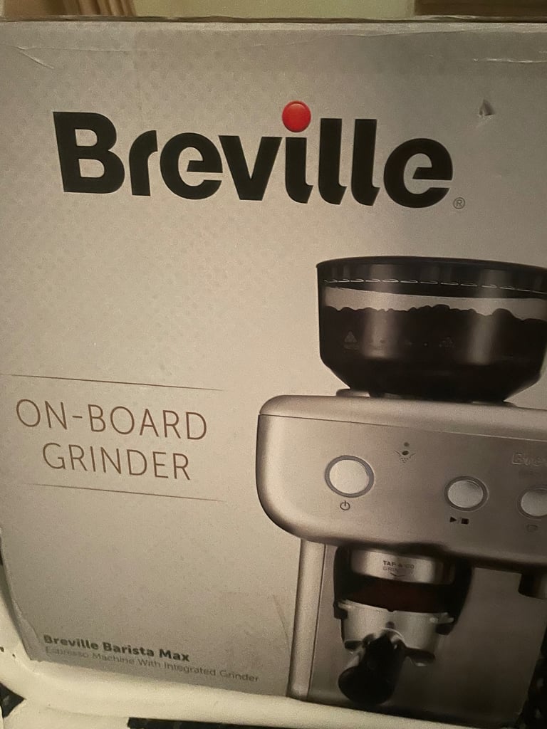 New boxed Breville Barista Max Coffee Machine