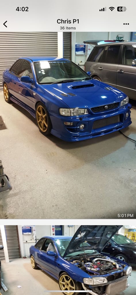 2000 Subaru Impreza P1 4WD 2dr SALOON Petrol Manual