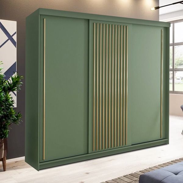 GUARANTEED PRICE- BRAND NEW 2 3 DOOR GERMAN SLIDING TWO THREE DOOR WARDROBE IN 4 COLORS *