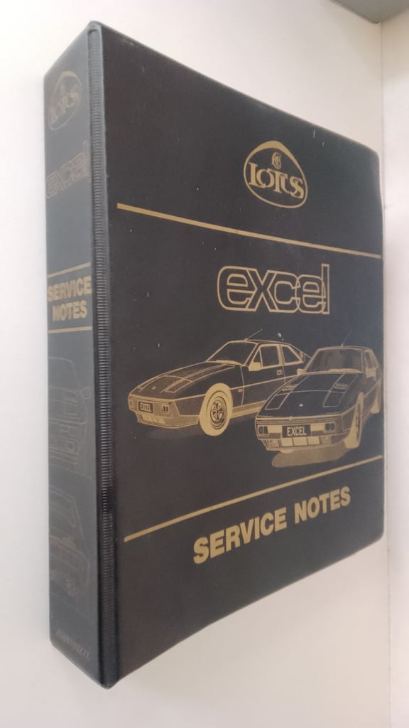 Lotus Eclat Excel Workshop Manual.