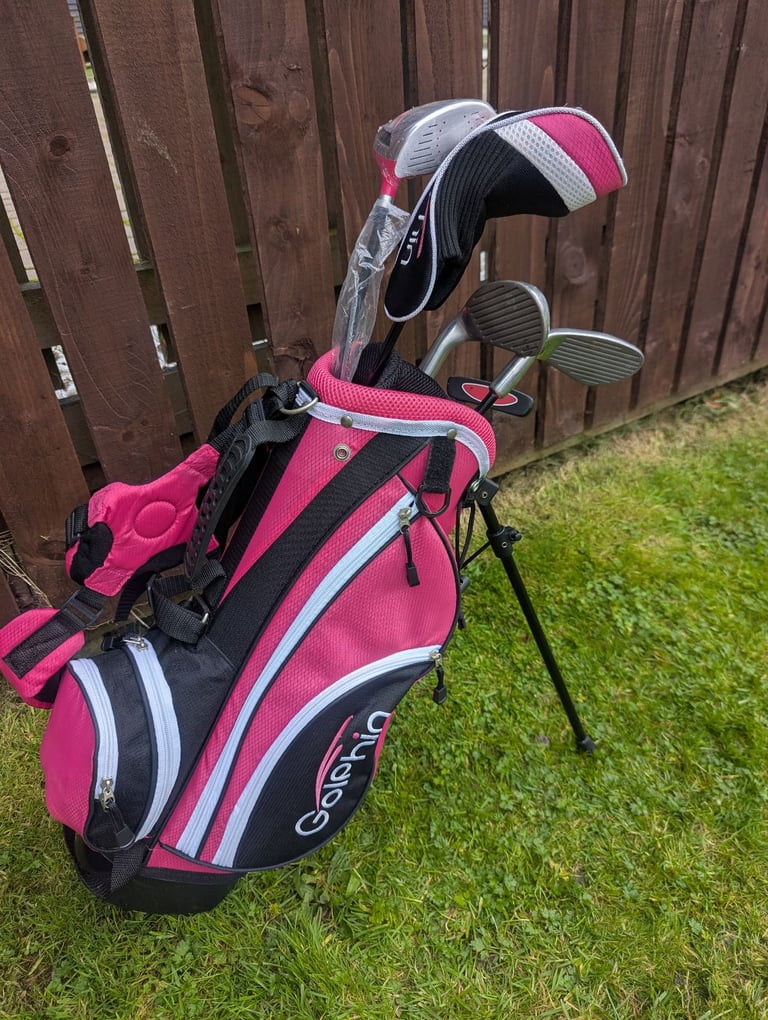 image for Golphin kids age 5-6 clubs with extra brand new driver